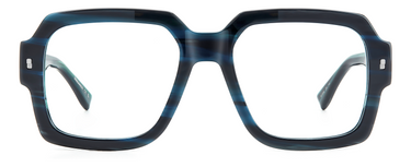 Men Premium Dsquared2 Eyeglasses: D2 0148 - Teal - SpecSMART Eye Clinic (Front View)
